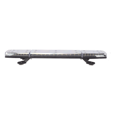 ECCO - Mini Barra de Luces LED / 144 LED / Dual Color Ámbar/Blanco / 24 Pulgadas / Lente Transparente / Montaje Magnético y Permanente / IP69K / SAE Clase I