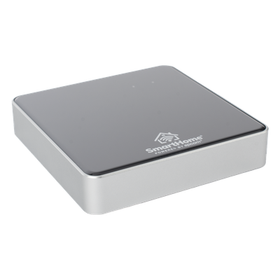 SMARTHOME BY EPCOM - Controlador Hub ZigBee 3.0 / Ethernet / 100+ Dispositivos / Mesh / Alexa y Google Home