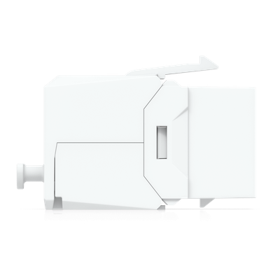 UBIQUITI - Keystone Jack / Cat6 / Terminación IDC / Snap-In / 12 Piezas