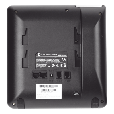 GRANDSTREAM - Teléfono IP Empresarial / 8 Líneas SIP / 4 Cuentas Simultáneas / Gigabit Dual / Bluetooth / PoE / Pantalla LCD 2.8 pulgadas