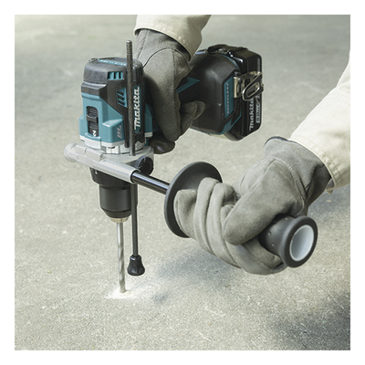 MAKITA - Taladro combinado / Motor BL 18V / 130 Nm / 2 Velocidades 0-550 y 0-2100 RPM / 178 mm / XPT