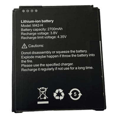 EPCOM - Batería de respaldo / 3.8 VCC / 2700 mAh / 42x50x12 mm / Carga 4.35 VCC