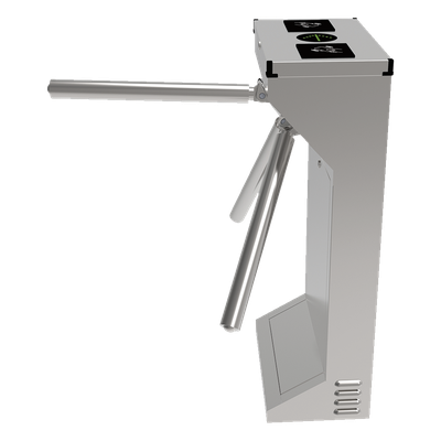 ACCESSPRO - Torniquete Industrial Motorizado / Acero Inoxidable 304 / Bidireccional / Brazo Abatible / 550 mm Ancho de Paso / 18.9 x 11.0 x 37.4 in
