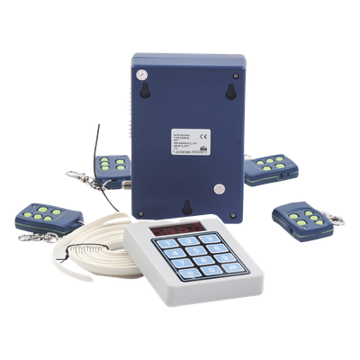 ACCESSPRO - Receptor Inalámbrico Universal / 12/24 VCC/VCA / 1600 Usuarios / 30 m (98 ft) Alcance / 2 Relevadores