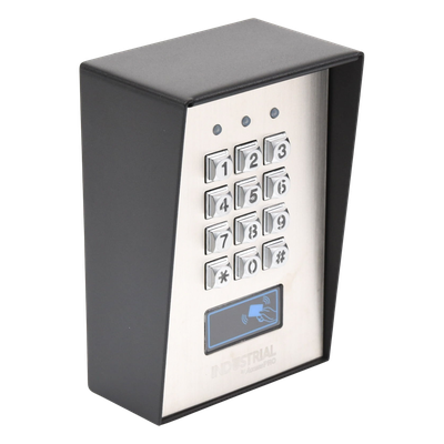 EPCOM - Teclado de Control de Acceso / 3 Métodos de Acceso / 1,200 Usuarios / 3 Relés / Salida Wiegand / Antivandálico / Lector de Proximidad