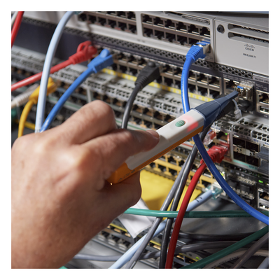 FLUKE NETWORKS - Detector de Fibra Activa y Potencia Óptica FiberLert™, Para Fibras Monomodo y Multimodo en Lambdas de 850 a 1625 nm, Detección sin Contacto, Compatibles con Conectores UPC y APC