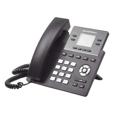 GRANDSTREAM - Teléfono IP Wi-Fi / 4 Líneas SIP / 2 Cuentas / Pantalla 2.4" / Wi-Fi 5 Dual Band / Audio HD Opus
