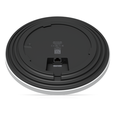 UBIQUITI - Punto de Acceso Wi-Fi 7 / Tri-Banda con 6 GHz / 8 Transmisiones Espaciales / Cobertura 160 m² (524.9 ft) / 500 Usuarios Concurrentes / Puerto 10 GbE / Radio de Escaneo Espectral Dedicado