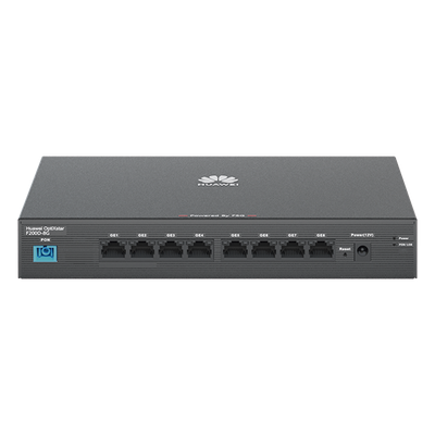 HUAWEI - ONU Gigabit / 8 Puertos GE / 1 Puerto PON SC/UPC / Downstream 2.488 Gbps / Upstream 1.244 Gbps / Modo Puente / Administración Nube