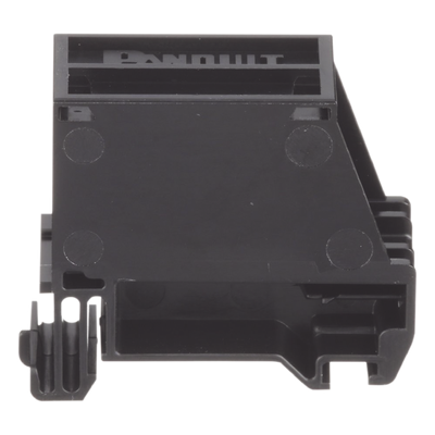 PANDUIT - Adaptador de 1 Puerto / Riel DIN 35 mm (1.38 in) / Policarbonato / UL94V-0 / Mini-Com