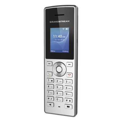 GRANDSTREAM - Teléfono IP Portátil / Wi-Fi Dual Band / 2 Líneas SIP / 2 Cuentas SIP / LCD 1.8 pulgadas / Batería 1500 mAh / PTT Configurable