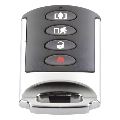 SFIRE - Control Remoto Inalámbrico / 4 Botones Programables / Uso Rudo / 433.92 MHz / Batería 5 Años / Compatible DSC Power Series