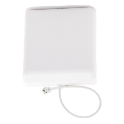 EPCOM - Antena direccional tipo Panel / 698-960 MHz, 1710-2700 MHz / Ganancia 4-8 dBi / Conector N-Hembra / Montaje pared interior / 0.59x0.69x0.16 pies
