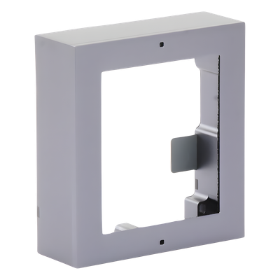 HIKVISION - Base de Montaje para Videoportero IP / 1 Espacio / Superficie / Aluminio / -40°C a +60°C (-40°F a 140°F) / 117 x 107 x 32.7 mm (4.61 x 4.21 x 1.29 in)