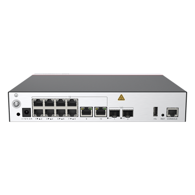 HUAWEI - Controladora de Puntos de Acceso / 10 puertos Gigabit / 2 puertos 10GE SFP+ / Hotspot 2.0 / Roaming Capa 2 y 3 / Rendimiento 10 Gbps / 256 APs / 2048 Clientes