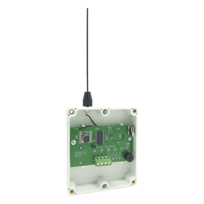 SFIRE - Transmisor Inalámbrico / 2 Contactos Secos NA / Alcance 2500 m (8202.1 ft) / 433.92 MHz / Antena 190 mm / -20°C a +80°C