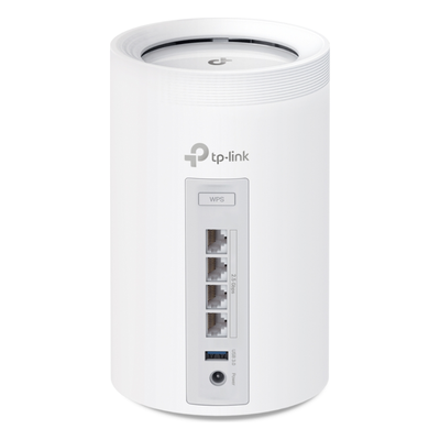 TP-LINK - Sistema Mesh Wi-Fi 7 / Triple Banda BE9300 Mbps / 2 Puertos 2.5 Gigabit / 4 Antenas Internas Beamforming / MLO Multi-Link / Cobertura 3 Unidades