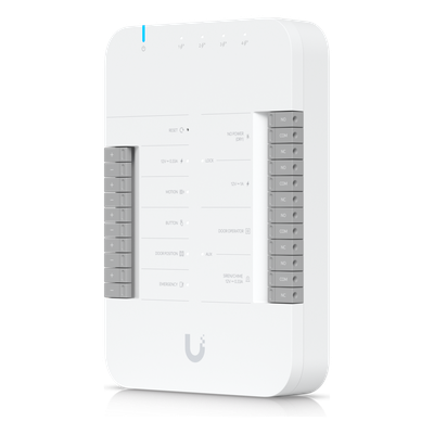 UBIQUITI - Kit de Control de Acceso / 1 Puerta / 6,000 Usuarios / IP55 / PoE++ / 5 Puertos Gigabit