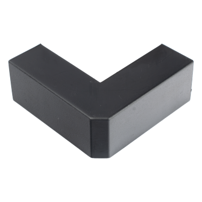 THORSMAN - Esquinero Exterior / PVC Autoxtinguible / Negro / Para Canaleta TMK-1720-N-CC