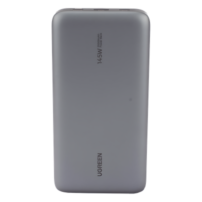 UGREEN - Power Bank / 25000mAh / 145W Max. / 3 Puertos USB / PD 3.0 / QC 3.0 / Pantalla Inteligente / Carcasa Ignífuga