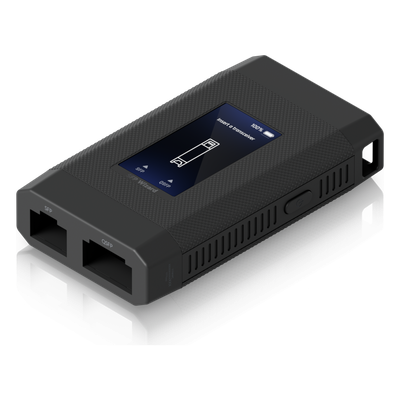 UBIQUITI - Reprogramador y Probador Portátil / SFP/SFP+/SFP28/QSFP+/QSFP28 / Pantalla Táctil 1.9" / BLE / Batería Li-Ion 300 mAh