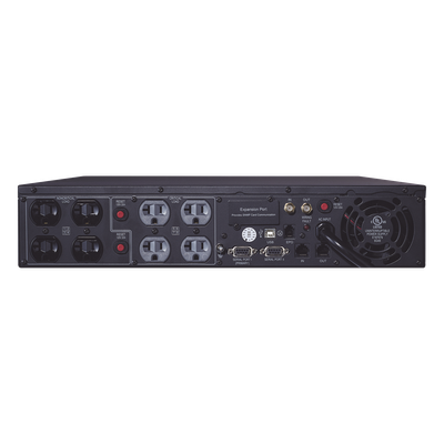 CYBERPOWER - UPS de 2150 VA/1980 W, Topología Línea Interactiva, Entrada 120 Vca NEMA 5-20P, Onda Senoidal Pura, Torre o Rack 2 UR, Con 8 Tomas NEMA 5-20R