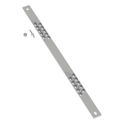 PANDUIT - Barra de Conexión a Tierra / Rack 19" / 20 Orificios / 483 mm (1.58 ft) / 45 Unidades / EIA-310