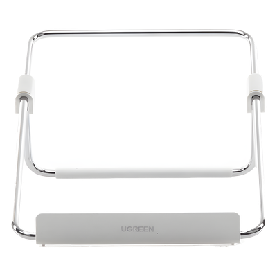 UGREEN - Soporte para Laptop / Plegable / Ajustable 87-132 mm / 11''-16'' / Carga 20 kg / 110g / Acero y Silicona / Plata