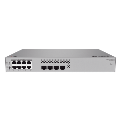 HUAWEI - Switch Administrable PoE Capa 2 / 8 puertos Gigabit PoE / 4 puertos 2.5GE SFP Uplink / 128 W / 36 Gbps / Gestión en Nube