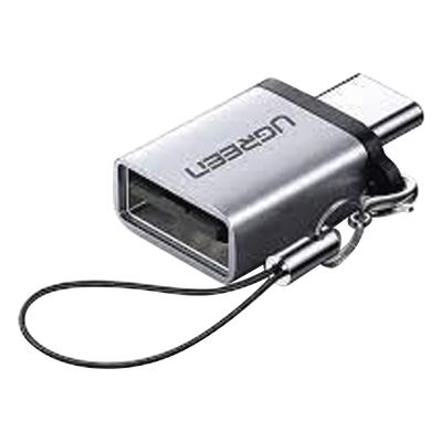 UGREEN - Adaptador USB-C 3.1 a USB 3.0 A / OTG / 5 Gbps / Aluminio / 10,000 Inserciones