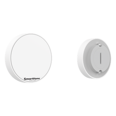 SMARTHOME BY EPCOM - Botón de Pánico Inalámbrico / ZigBee 2.4 GHz / Alcance 130 m (426.5 ft) / Encriptación AES 128-bit / Batería 2 Años / IP Resistente Humedad