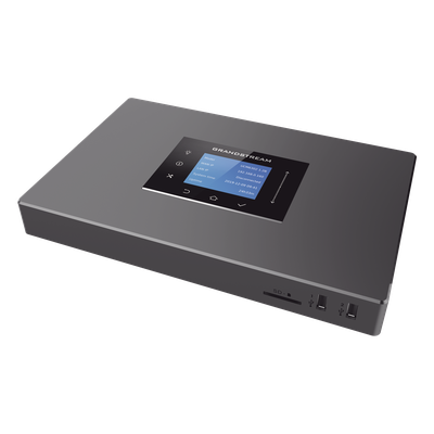 GRANDSTREAM - IP-PBX / 500 Usuarios / 75 Llamadas Simultáneas / 2 FXO + 2 FXS / 3 Puertos Gigabit PoE+ / On-Premise y Cloud