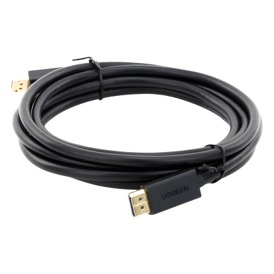 UGREEN - Cable DisplayPort / DP 1.2 / 3 m (9.84 ft) / 4K@60Hz / 2K@144Hz / 28AWG / Triple Blindaje