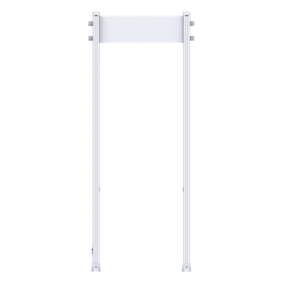 HIKVISION - Arco Detector de Metales / 18 Zonas / Pantalla LCD 7" / Sensibilidad 999 Niveles / Detección 25 mm / Conteo de Personas IR