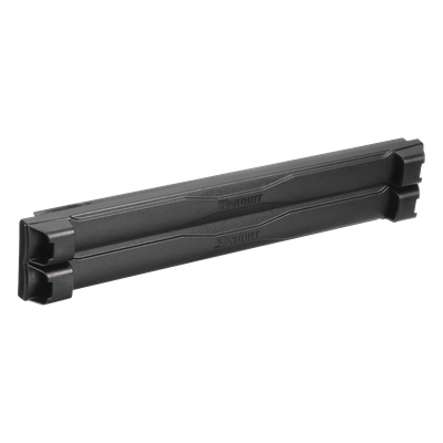 PANDUIT - Tapa Ciega de Rack / 2 UR / 19" / Instalación sin Herramienta / Compatible con Orificios Cuadrados 3/8" / Diseño Plano