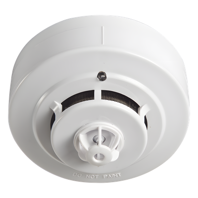 SFIRE - Detector de Humo Fotoeléctrico / Sensor de Temperatura Integrado / Conexión 2 Hilos / 10.8 - 33 VDC / UL Listado
