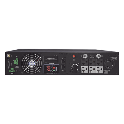 CYBERPOWER - UPS Online Doble Conversión / 3000 VA / 2700 W / Entrada NEMA L5-30P / 6 Tomas NEMA 5-20R y 1 NEMA L5-30R / Torre o Rack 2 UR / Onda Senoidal Pura