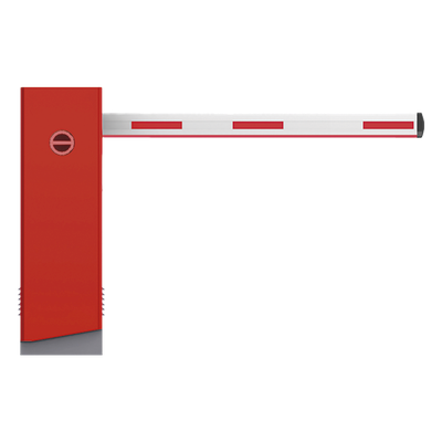 ACCESSPRO - Kit de Barrera Vehicular Brushless / Brazo Iluminado 5 m (16.4 ft) / Gabinete Semaforizado / Apertura 3-6 s / Sentido Ajustable
