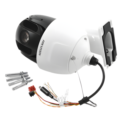 HIKVISION - Domo PTZ TurboHD / 2 Megapixel / Zoom Óptico 32X / IR 150 m (492.1 ft) / WDR 120 dB / IP66 / Alarmas I/O