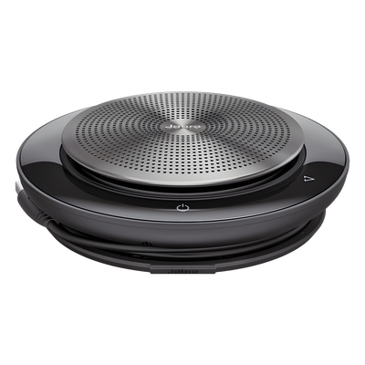 JABRA - Altavoz de Conferencia IP / Audio Dúplex Completo / Micrófono Omnidireccional 360° / Bluetooth 4.2 / Alcance 30 m (98.4 ft) / Certificado Microsoft Teams