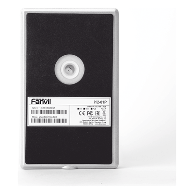 FANVIL - Intercomunicador IP / 2 Líneas SIP / 2 Relevadores / PoE 802.3af / Anti-Vandálico IP65 e IK10 / -40°C a 70°C