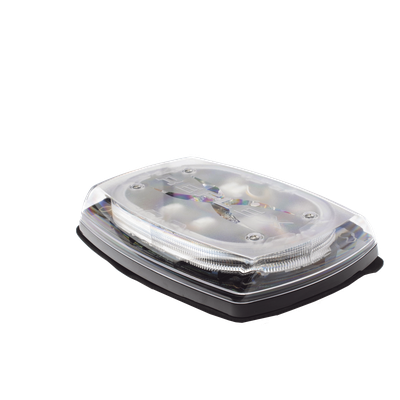 ECCO - Minibar LED para Techo / 10 Pulgadas / 48 LEDs / Doble Color / 91 Patrones / 12-24 VDC / IP Resistente a Impactos / SAE Clase I