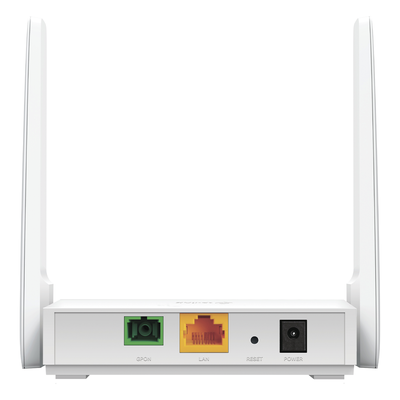 TP-LINK - Router GPON / Wi-Fi N 300 Mbps / 1 Puerto PON SC/APC / 1 Puerto LAN Gigabit / 2 Antenas Externas / Gestión Remota ACS