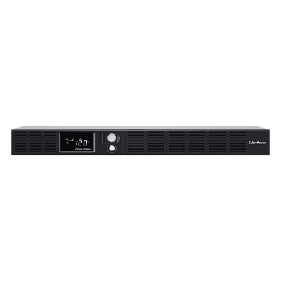 CYBERPOWER - UPS Línea Interactiva / 500 VA / 300 W / 6 Tomas NEMA 5-15R / Rack 1 UR / Torre / LCD / 1030 J Protección de Picos
