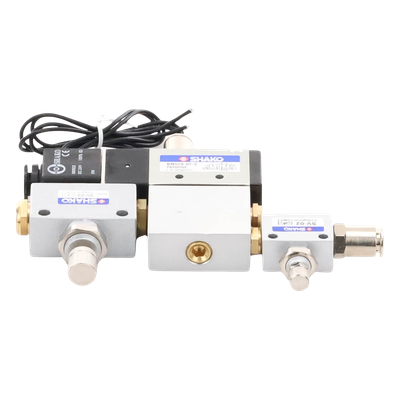 ACCESSPRO - Electroválvula Industrial / 24 VDC / Presión 2-8 kgf/cm² / Aluminio / -10 a 60 °C / Aire Comprimido