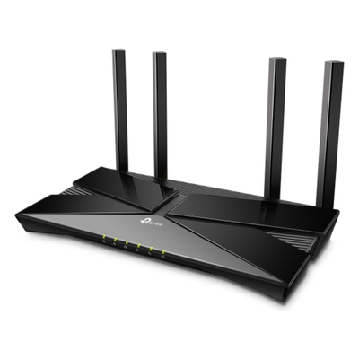 TP-LINK - Router GPON / Wi-Fi 6 AX1800 / 4 Puertos Gigabit / VoIP FXS / CATV / EasyMesh / 4 Antenas Externas