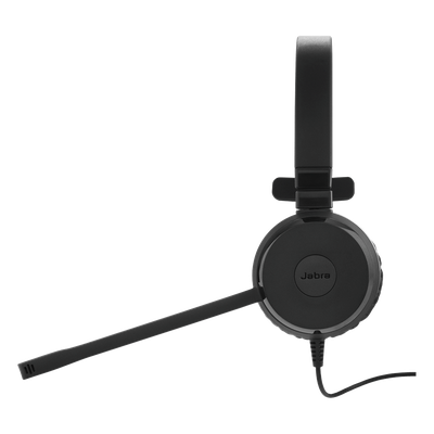 JABRA - Jabra Evolve 30 Mono con conexión USB / 3.5mm, micrófono con cancelación de ruido y controlador en el cable con botones e indicadores LED (5393-829-309)
