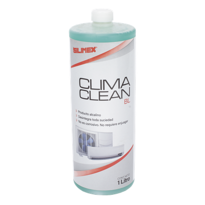 SILIMEX - Limpiador Ácido para Serpentines / Fórmula Líquida / 1 Litro / No Inflamable / Soluble en Agua