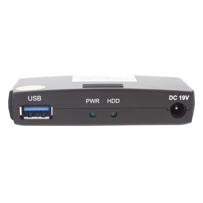 EPCOM - Lector Externo de Disco Duro / USB 3.0 200 Mbps / USB 2.0 40 Mbps / Aluminio / -10°C a 70°C / 12VDC 1A