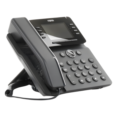 FANVIL - Teléfono IP Empresarial / 12 Líneas SIP / Pantalla Color 3.5" / Wi-Fi Dual Band / Bluetooth 5.0 / PoE Gigabit / Conferencia 6 Vías